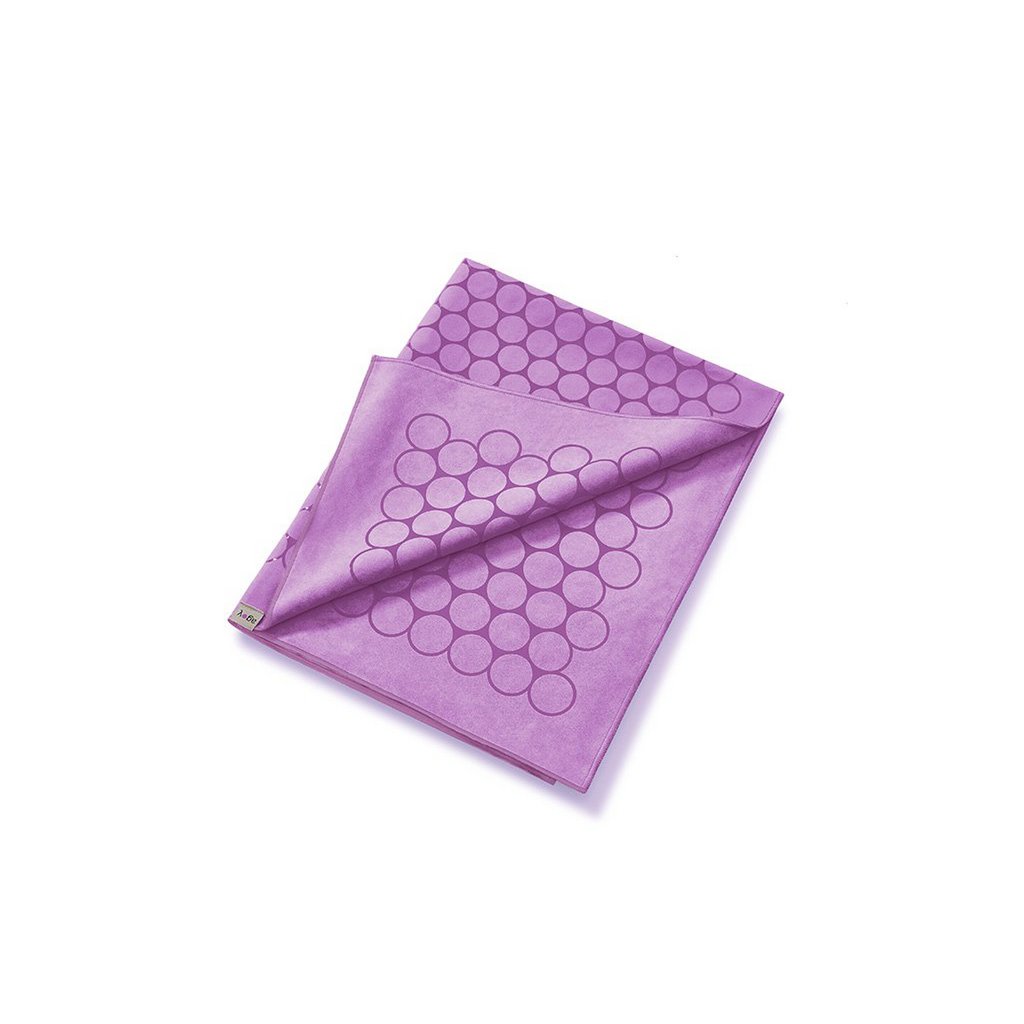 Gecko Touch Yoga Towel - Purple Rain