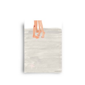 postcard 'beachlove'