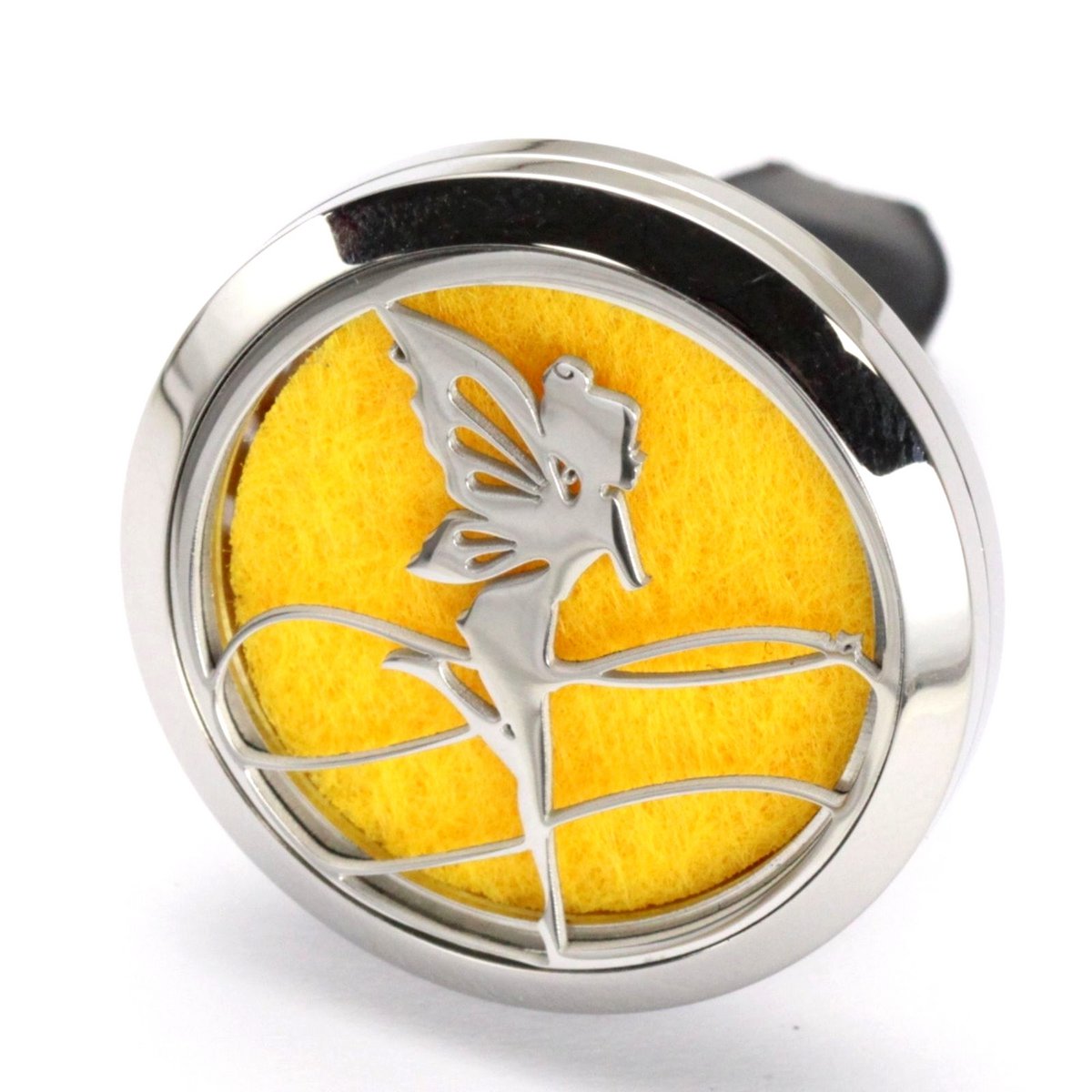 Car Diffuser Clip'Arôme - Angel - Stainless Steel with Blotters - Decorative Aromatherapy Accessory - Gift Idea