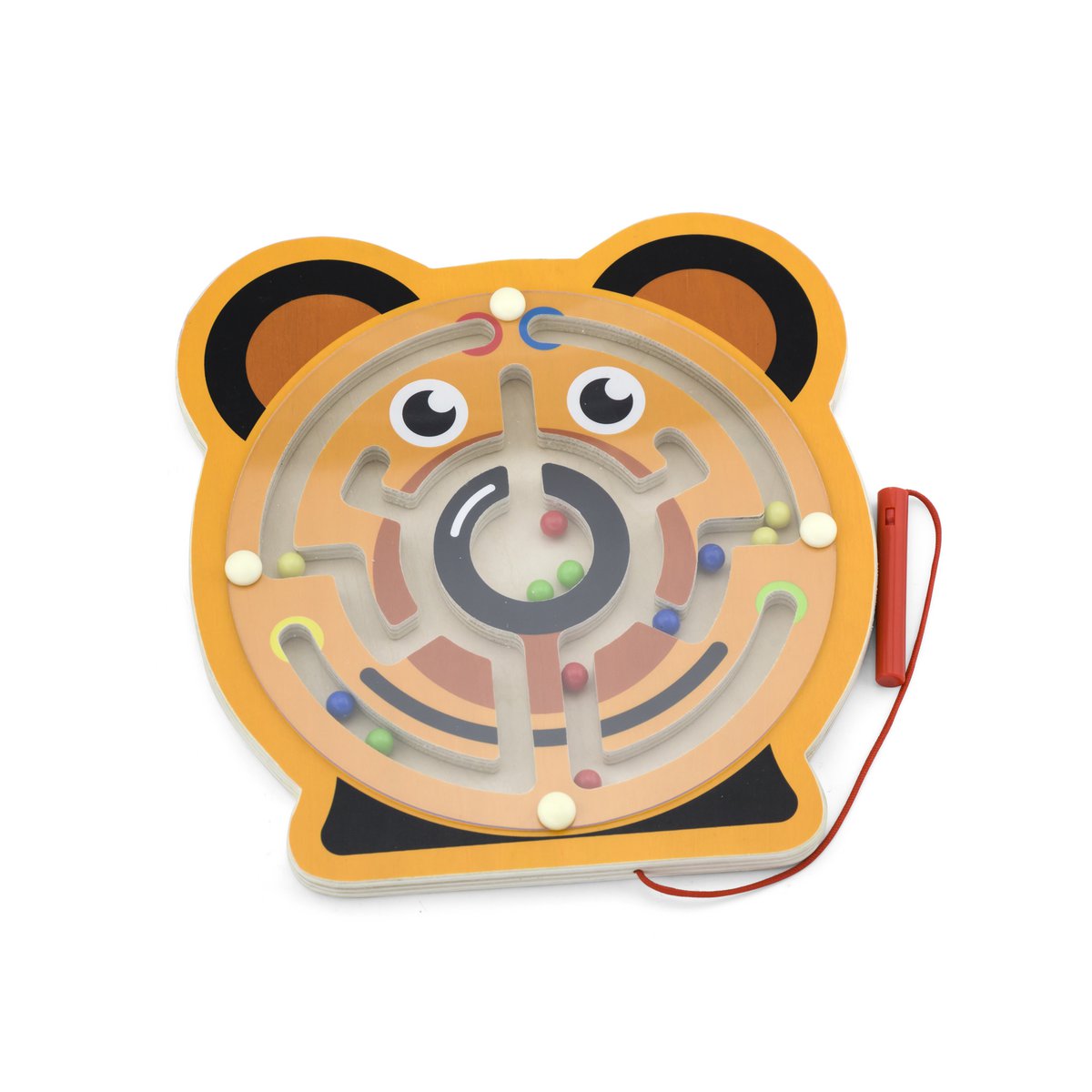 Magnetic labyrinth - FSC wooden bear