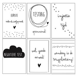 Milestone cards for children's wishes