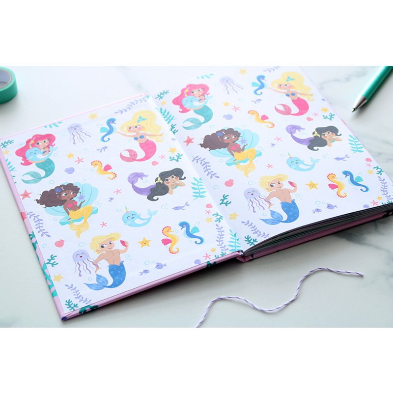 Friends book Mermaid A5 // Girl