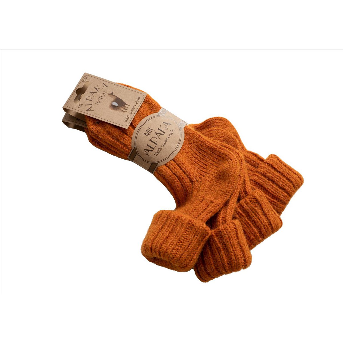 2 paires de chaussettes alpaca colorées "couleur"