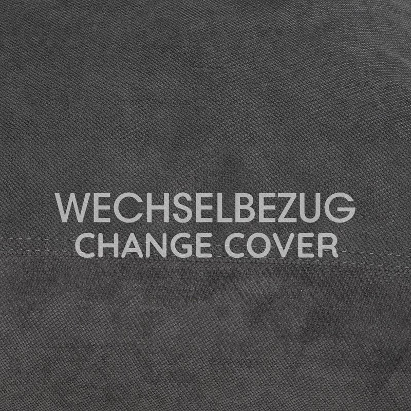 Wechselbezug Hundekissen Madison graphit