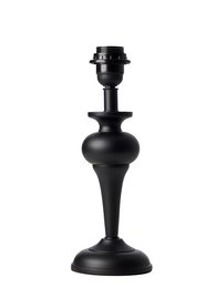 BORDLAMPE SILKE SORT MAT HØJDE 32,5 CM