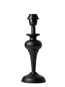 BORDLAMPE SEIDE SORT MAT HØJDE 32,5 CM