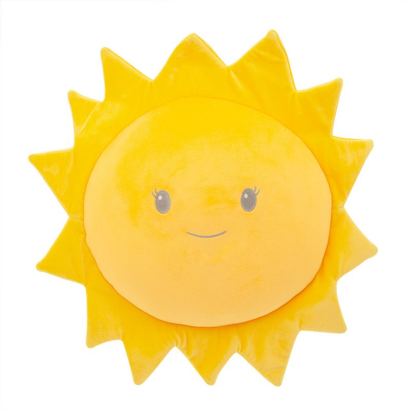 Jouet doux, détente -cushion: soleil (50 cm)