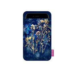 Midnight Smartphone Case In Anthracite Felt Bertoni