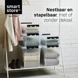 SmartStore - Classic 50 Storage Box 52 liter - Gennemsigtig