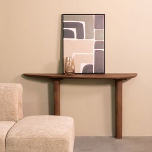 Mesa auxiliar Hazer Wow - Nature Smooth - Mangohout - 135 cm 135 x 75 x 40 cm