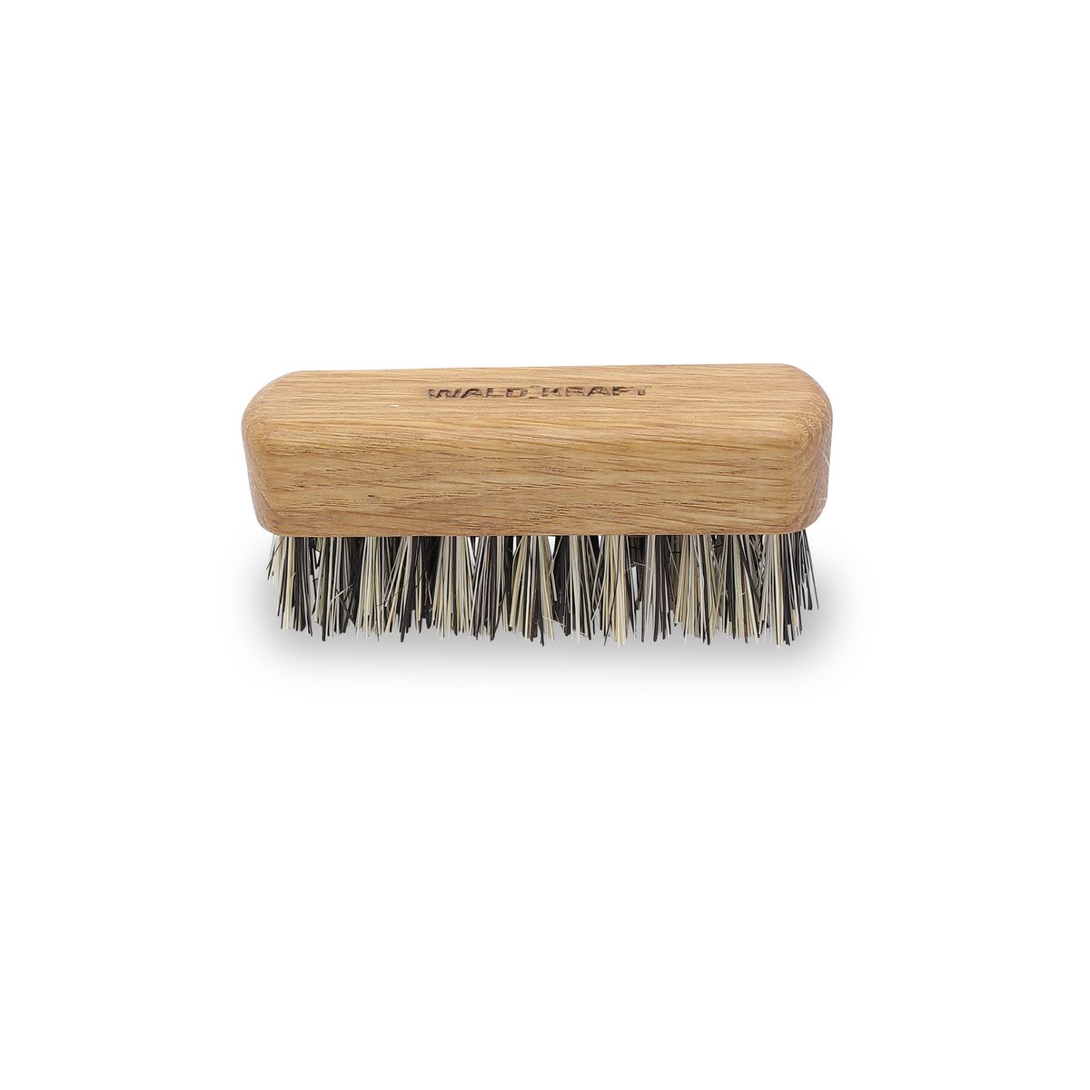 Cepillo para barba madera de roble pasamanería vegana
