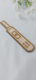 Wooden pregnancy test | Baby on the way