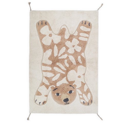 FLOWERBEAR wasbaar katoenen kindervloerkleed