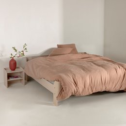 Crinkly - Bomuldsmuslin - Tetra - Sahara Pink