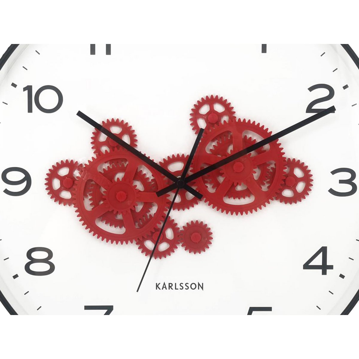 Wanduhr Open Gear
