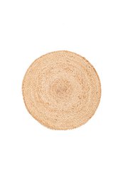 Tovaglietta JUTTA - rotonda, diametro 38 cm, naturale