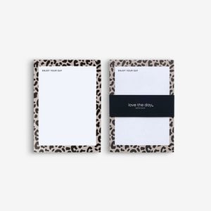 nature notepad beige A6
