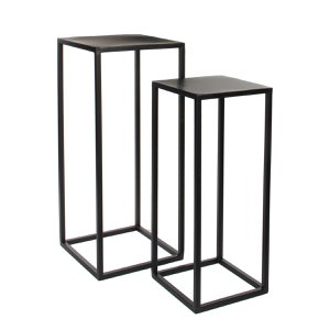 Bijzettafel set Goa Zwart