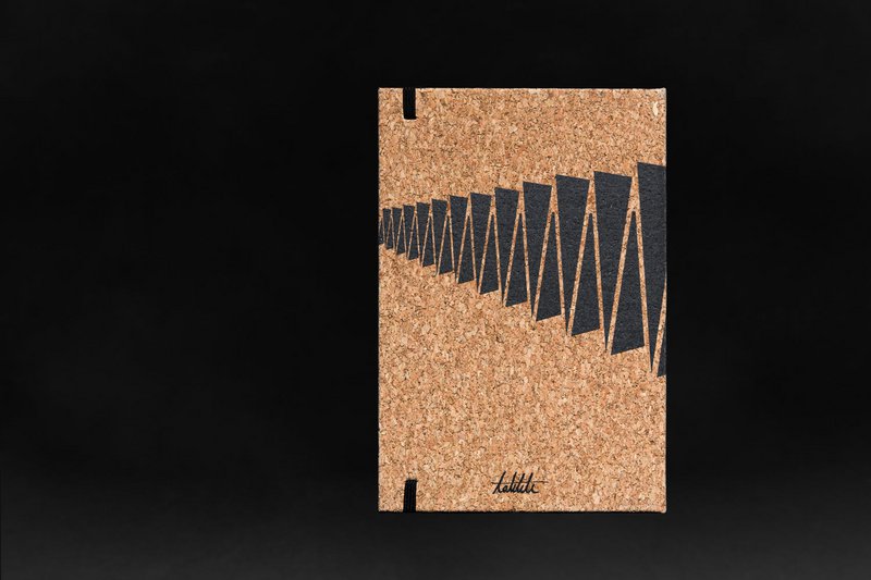 A5 hardcover notesbog - buer design - "arkitektur samling"