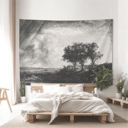 Het wandtapijt van de drie bomen