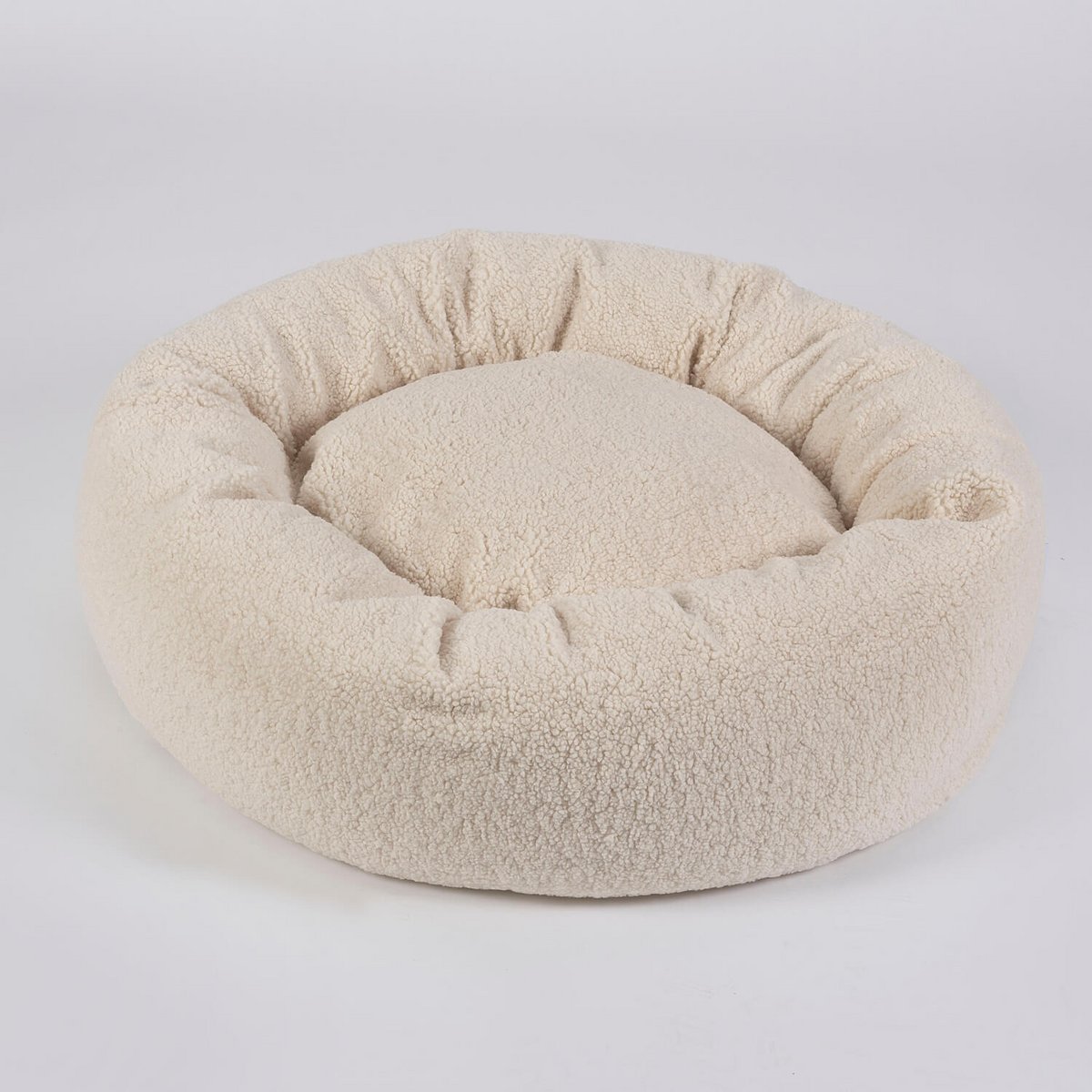 Hundekissen Donut Kuschelnest LOOP Paddy creme