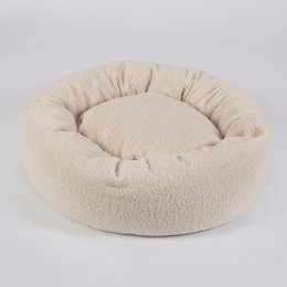 Hundekissen Donut Kuschelnest LOOP Paddy creme