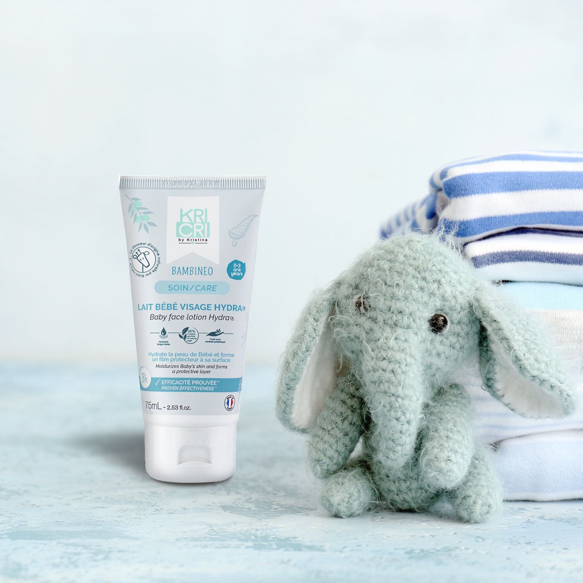 Crème visage hydratante bébé et nourrisson 75 ml