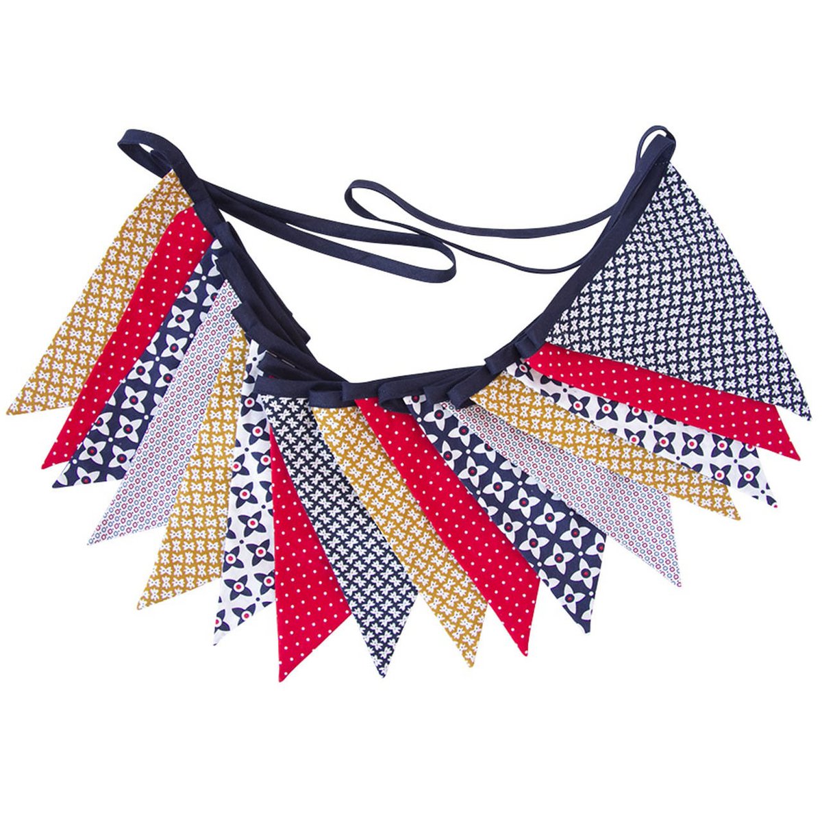 Flag Navy & Red