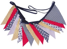 Flag Navy & Red