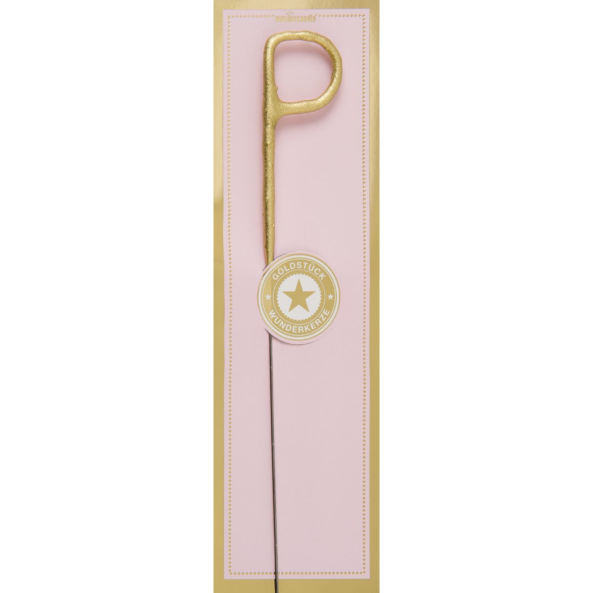 P gold Goldstück pink Wondercandle® classic