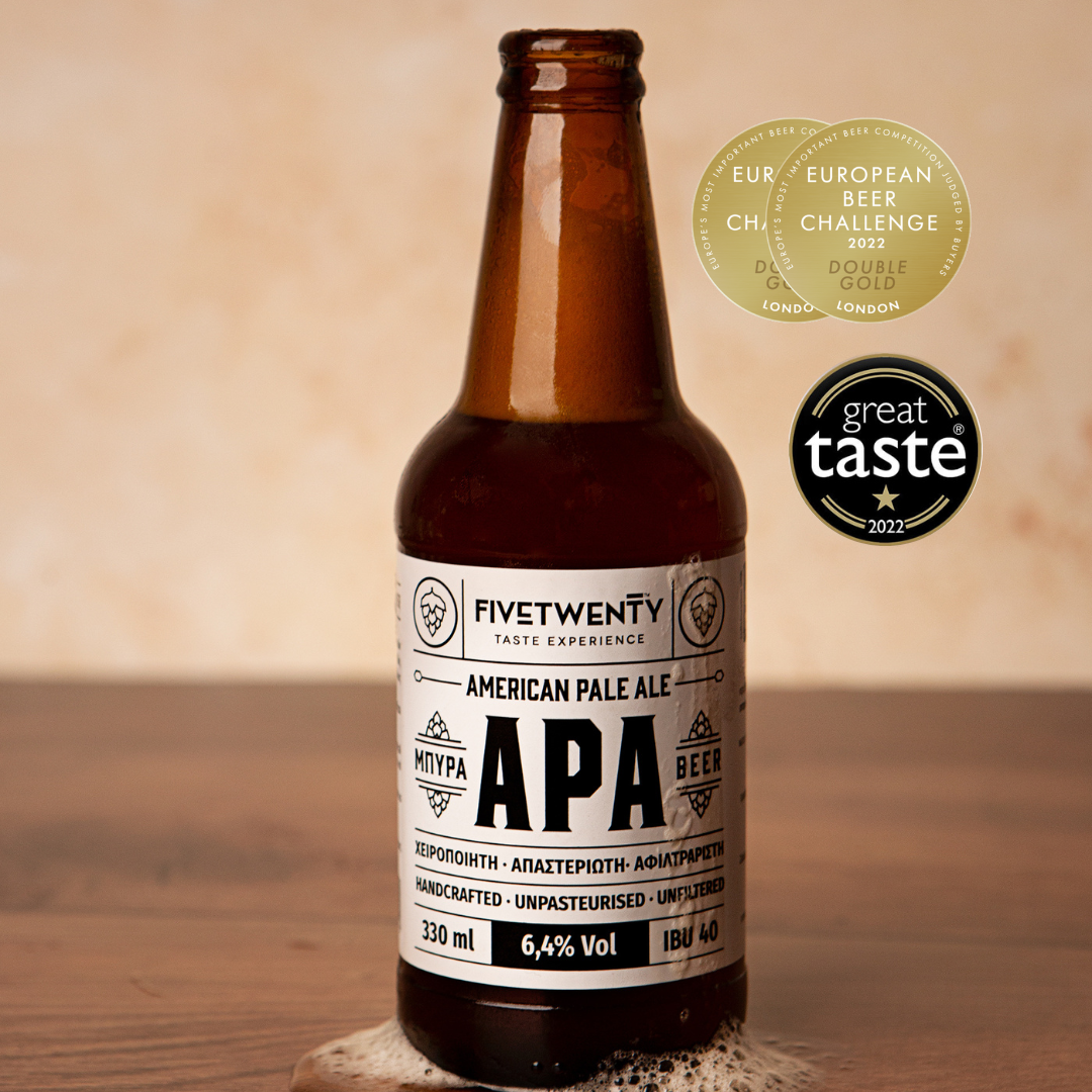 Bière A.P.A artisanale (American Pale Ale) 330ml.