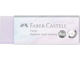 Eraser FC pastel sin polvo displ 20 piezas culo. colorear