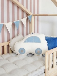 Decorative car pillow "Jeans"