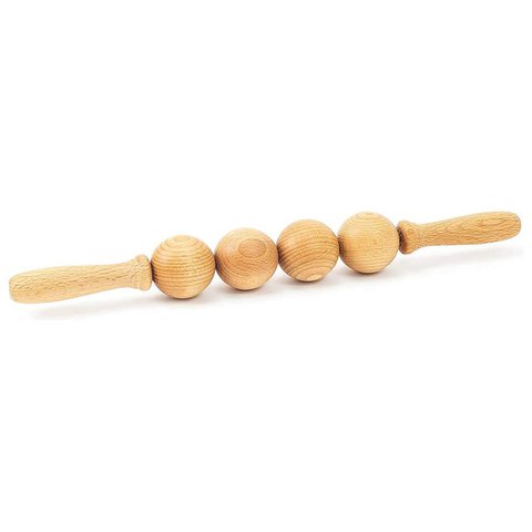 Ball Wooden Cellulite Massage Roller Lymphatic Drainage Massager Maderotherapy