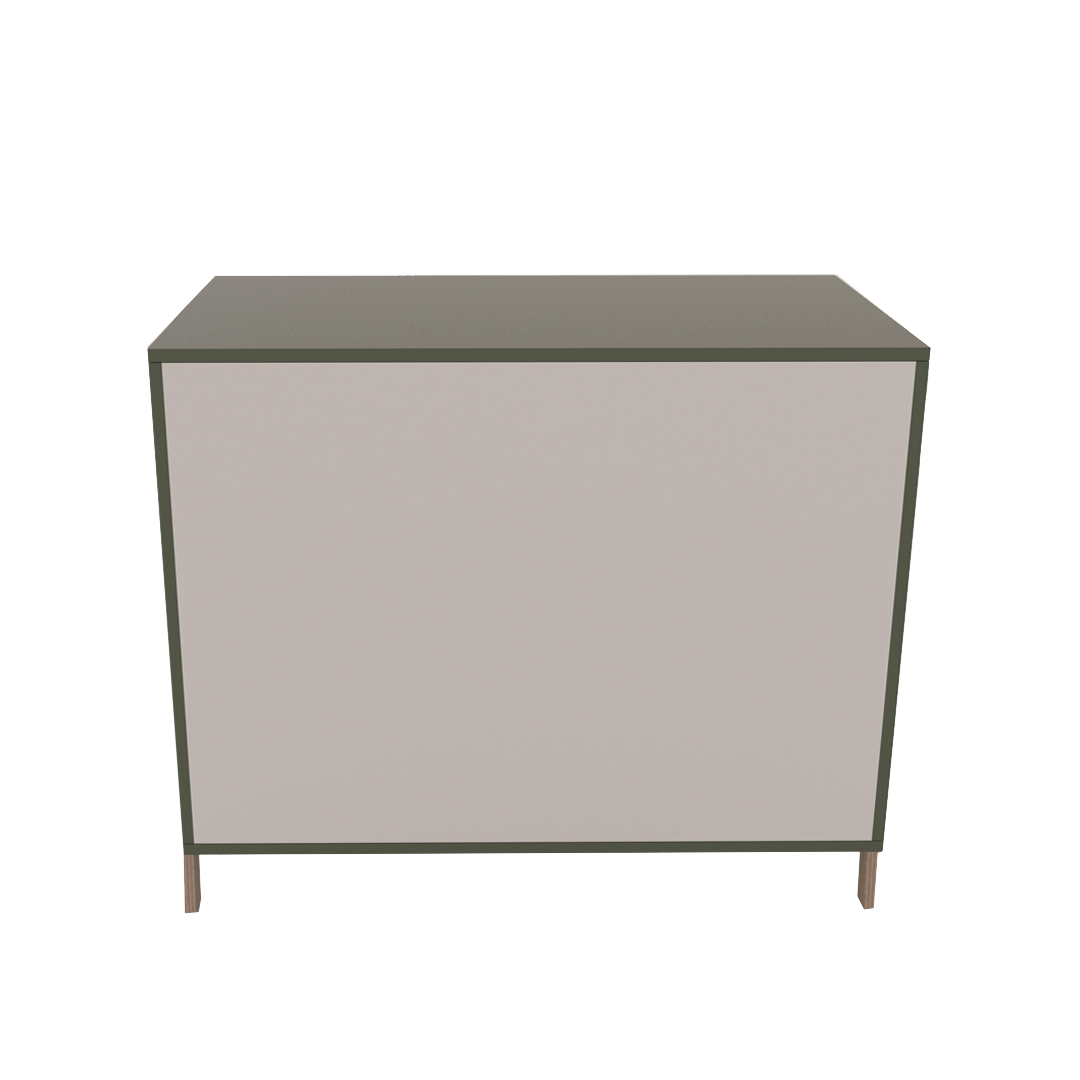 Commode Polly Basic met deurtjes - Groen