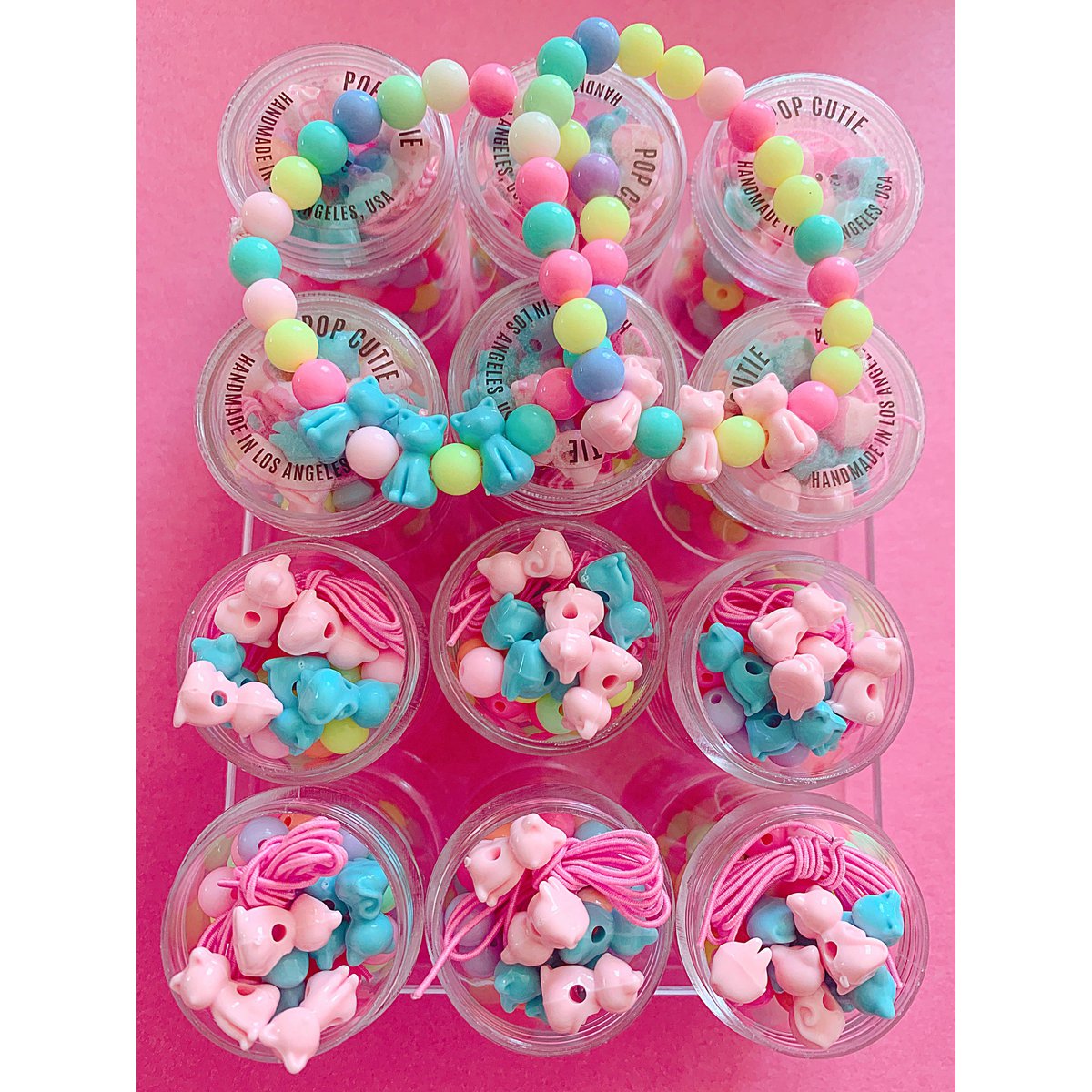 Pop Cutie DIY BFF Pulseras Set Caja (Haz tus propias 2 x Pulseras) Artesanía