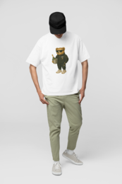 Oversized T-shirt Prosecco Night Bear