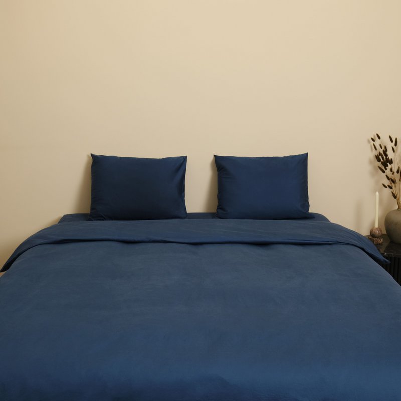 Housse de couette - Satin de coton 400 fils au pouce - Blue me away
