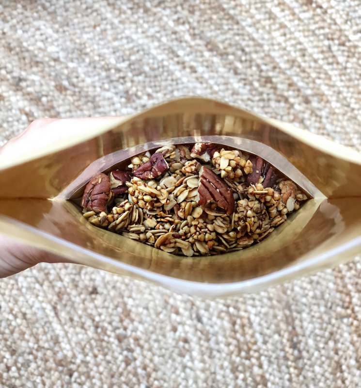 Granola végétalien aux pacanes