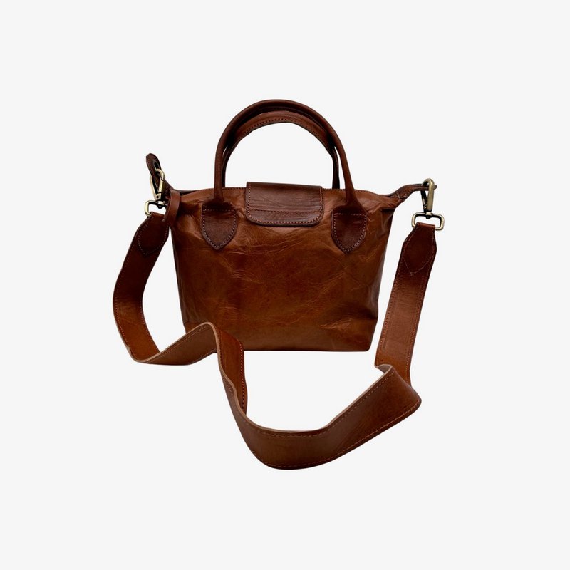 BORSA A MANO IN PELLE LYSIANE