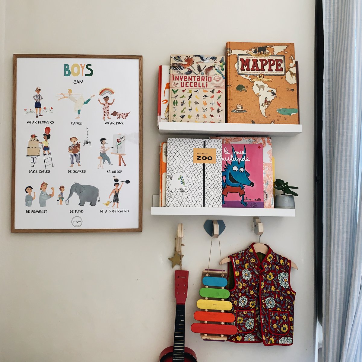 Poster "Boys can" - 50 x 70 cm