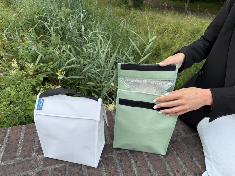 Køleskabskøleren taske foldning frokostpose grøn