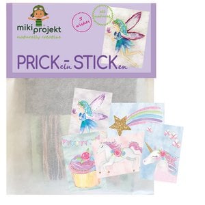 Craft set Prick-Stick 'Wishes' Prickeln + Sticken