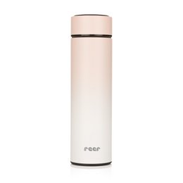 Farve Design rustfrit stål vakuumflaske, 450 ml, pink