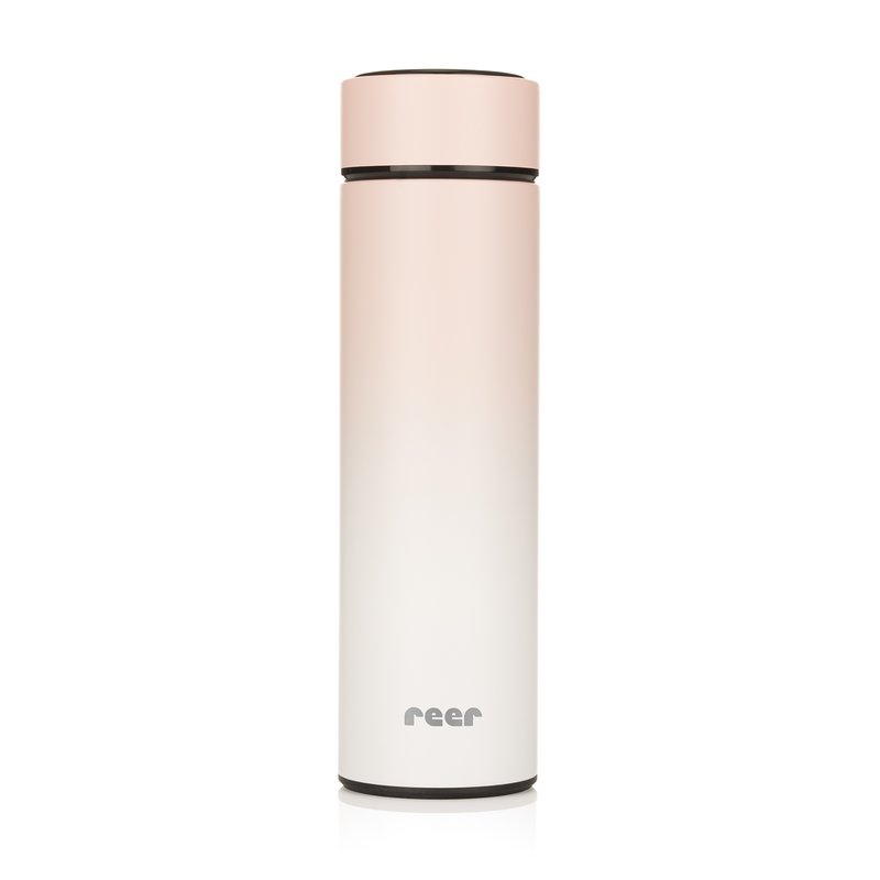 Colour Design Edelstahl-Vakuumflasche, 450 ml, rosa