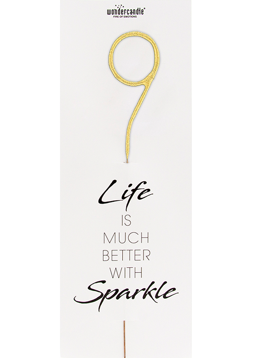 GIANT Sortiment 144 Wondercandle® Giant Life is much better with sparkle 498