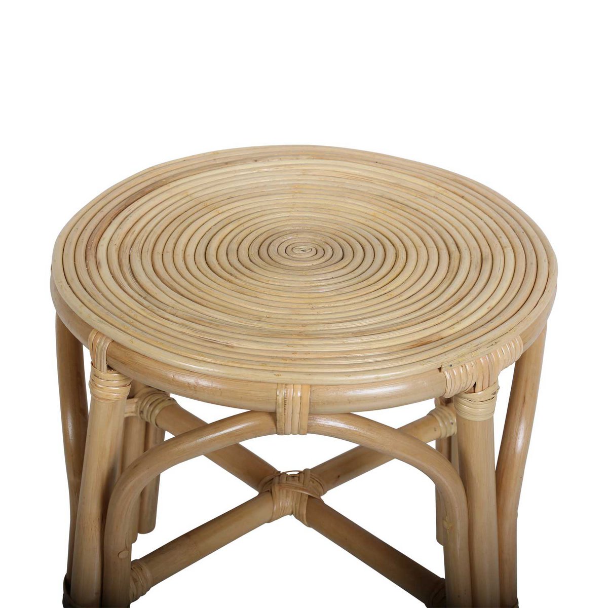 Rattan side table Deria