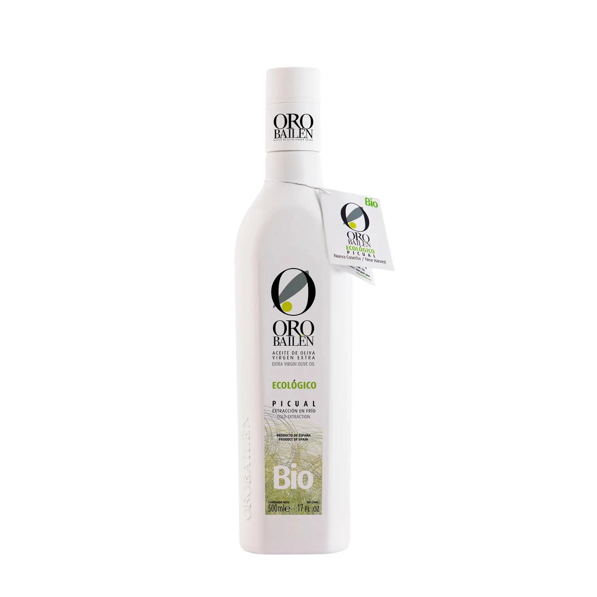 Oro Bailén – Picual BIO – Biologische Extra Vierge Olijfolie – 500ml