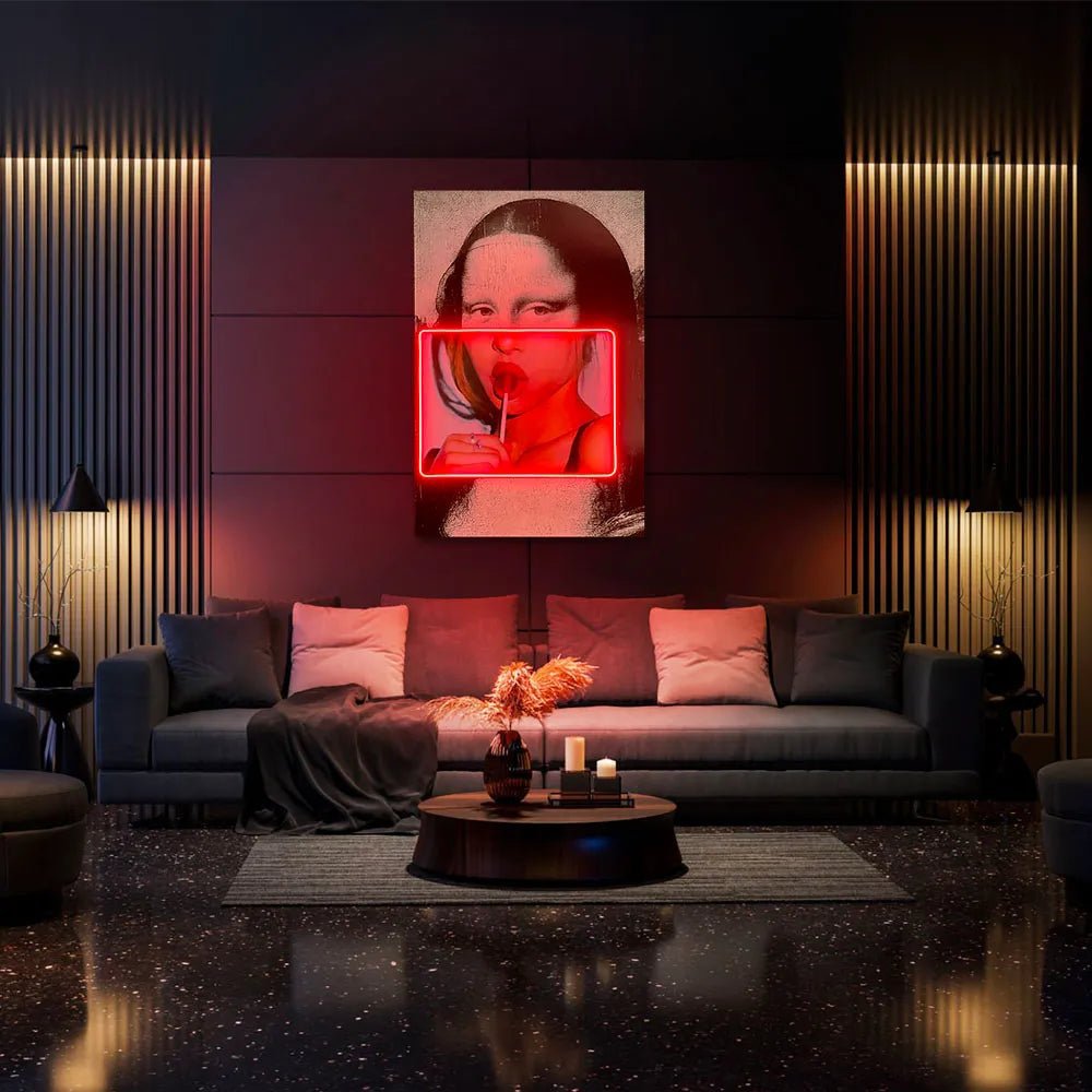Gioconda Lollipop | Arte della parete a LED