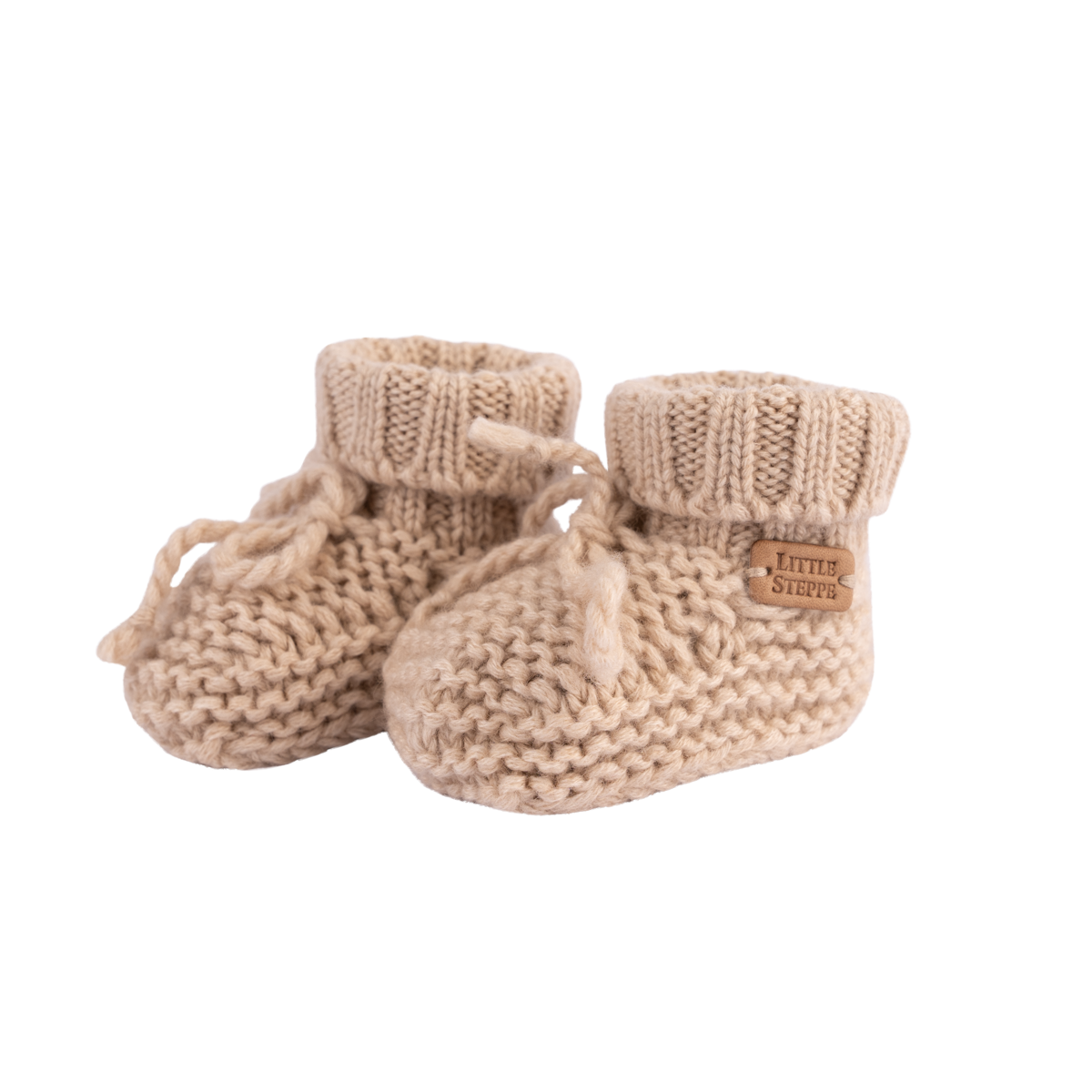 Stivaletti per bambini in cashmere a mano (0-12 mesi)